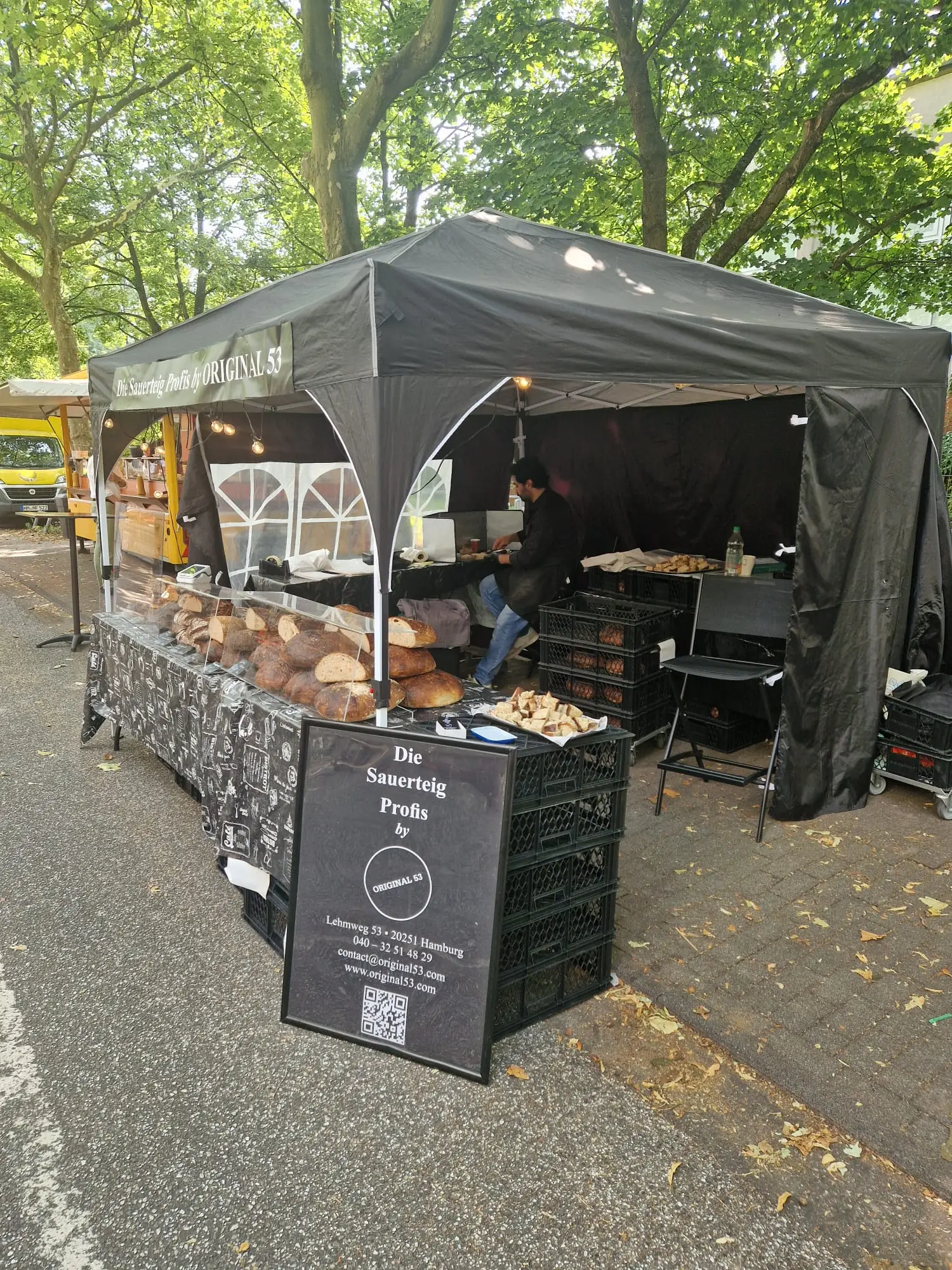 Die Sauerteigprofis auf Hamburgs Wochenm&auml;rkten